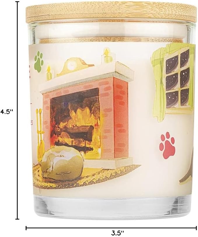 Pet House Scented Candle Plant Based Pet Odor Candle Clean Burning, Long Lasting - Image 9