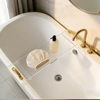 33in Clear Acrylic Bathtub Caddy - Image 3