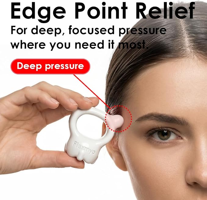 Ring Gua Sha Fascia Tool. Face & Body Massager – Non-Toxic Clay Ceramic - Image 5
