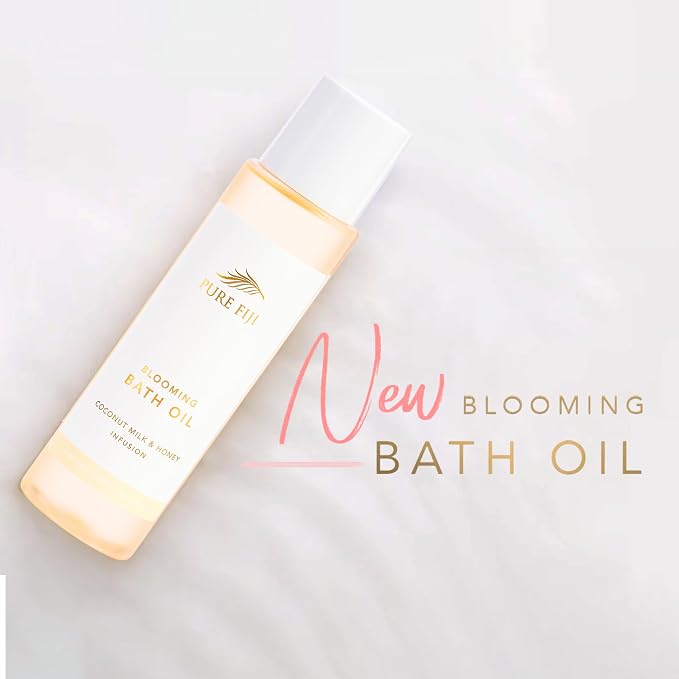 Pure Fiji Bath Oil, Conditioning Body Moisturizer - Image 3