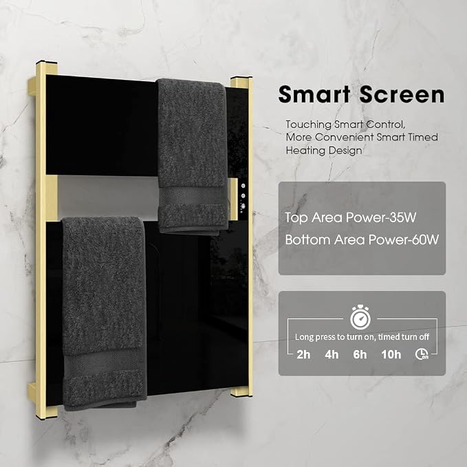Heated Towel Rack for Bathroom, Towel Warmer - Image 3