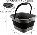 Collapsible Foot Tub Feet Soaking Spa Bath - Image 2