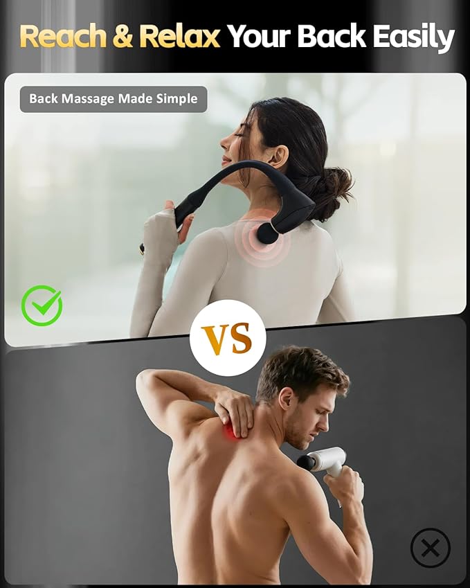 2-in-1 Detachable Percussion Massage Gun - Image 2