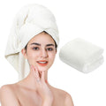 Microfiber Hair Towel Quick Dry Hair Towel Hair Drying Towels Suitable by LAOJBABA