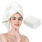 Microfiber Hair Towel Quick Dry Hair Towel Hair Drying Towels Suitable by LAOJBABA