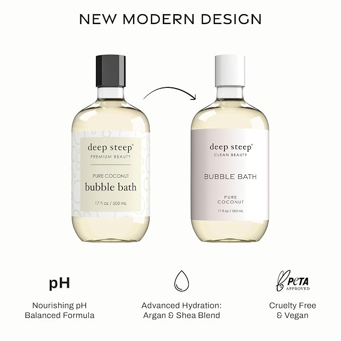 Deep Steep Pure Coconut Bubble Bath - Image 4