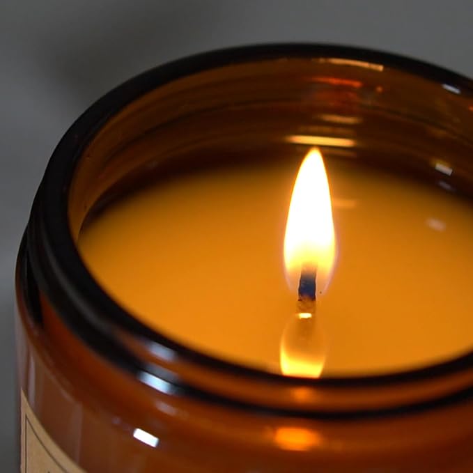 Lavender Eucalyptus Candles for Home Scented - 8oz Aromatherapy Candles for - Image 5