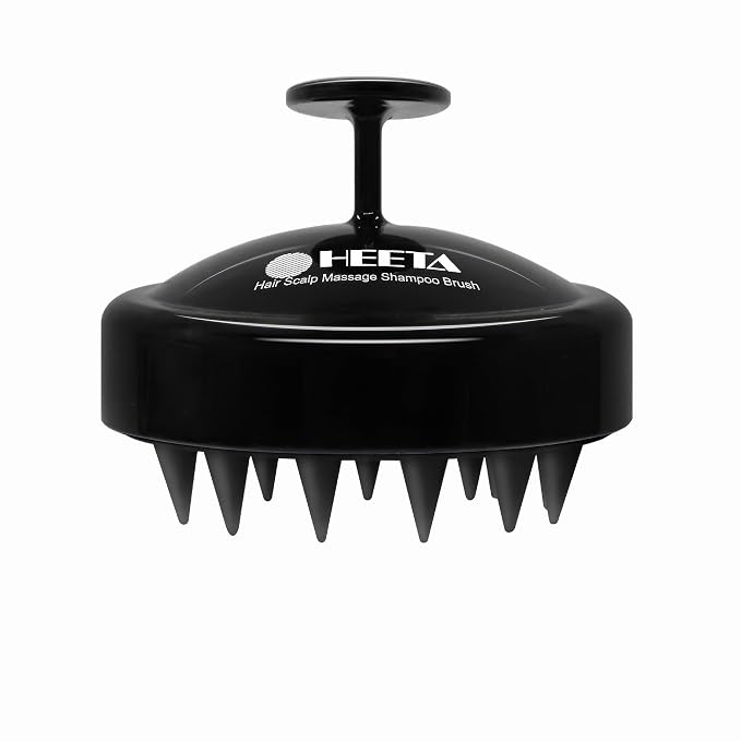 HEETA Scalp Massager Hair Growth, Soft Silicone Scalp Scrubber Shampoo Brush by HEETA