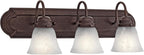 Kichler 3-Light Bathroom Vanity Light Fixture by Kichler