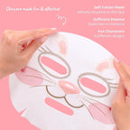 Epielle Character Face Mask Fuzzy Friends 12 Pack, Fun & Effective Korean Skin - Image 4
