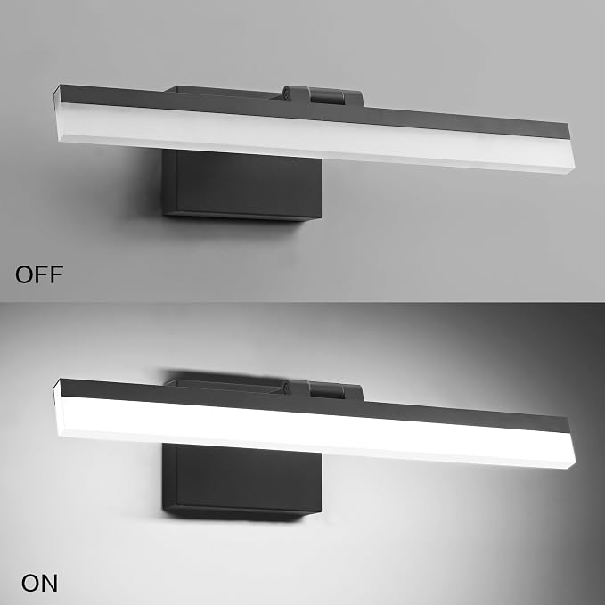 SOLFART 18 Inch Vanity Lights for Bath Dimmable Bathroom Lights Over Mirror - Image 9