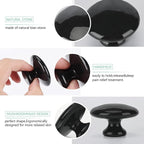 4 Pcs Mushroom Hot Massage Stones Set Natural Bian Warm Rocks Kit - Image 4