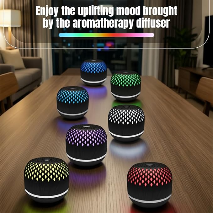 Essential Oil Diffuser 300ml for Home Bedroom, Aromatherapy Oil Diffuser - Image 8
