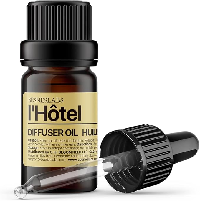 l'Hotel Diffuser Oil, Lifestyle Blend Neroli, Laurel Leaf, Musk Essential Oils by sesneslabs