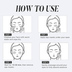 PEAUAMIE Under Eye Patches Collagen and Peptide Eye Mask - Image 7