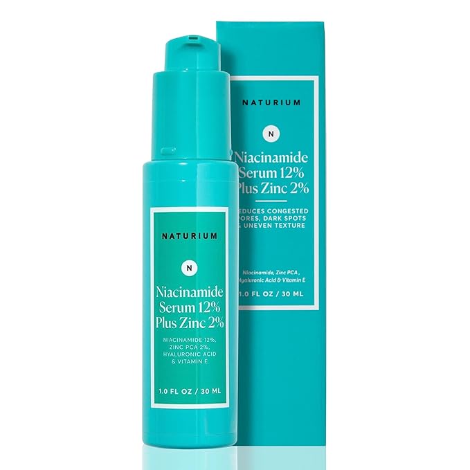 Naturium Niacinamide Face Serum 12% Plus Zinc 2%, Anti-Aging, Pore Minimizer & by Naturium