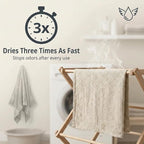 Pure Linen Small Bath Towels - Image 4