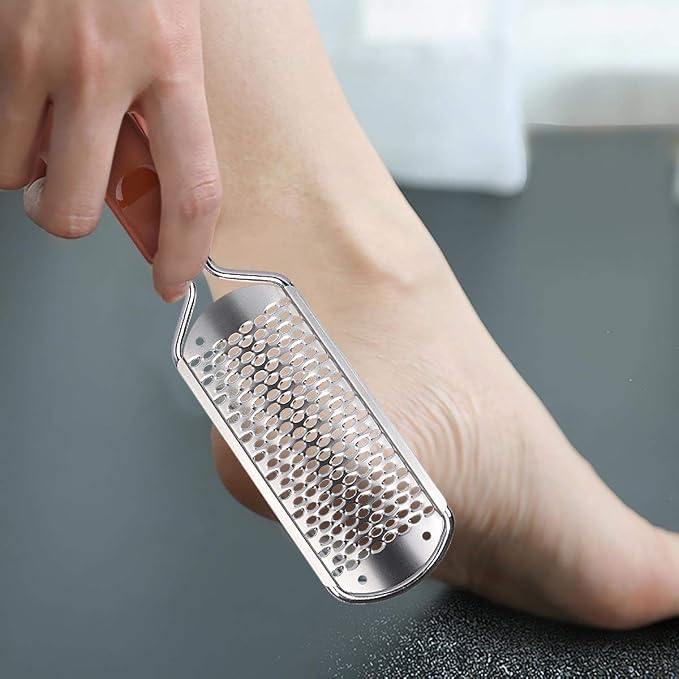 2 Pieces Colossal Foot Rasp Foot Files Callus Remover Foot Scrubber, Stainless - Image 5