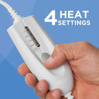 HealthWise Deluxe Extra Large 12” x 24” Heating Pad - Image 5