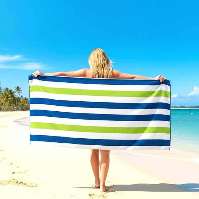 CASA COPENHAGEN Monaco Beach Towels Designed in Denmark Rough and Tough - Image 4