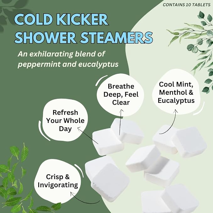 Cold Kicker Shower Steamers Aromatherapy - Image 2