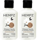 Hempz Mini Whipped Vanilla & Coconut Cream Body & Hand Lotion 2.25 oz. by Hempz