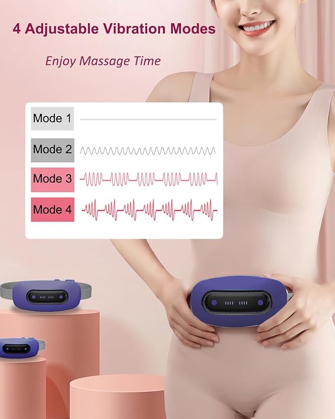 Electric Heating Pad, Portable Cordless Menstrual Heating Pad - Image 5