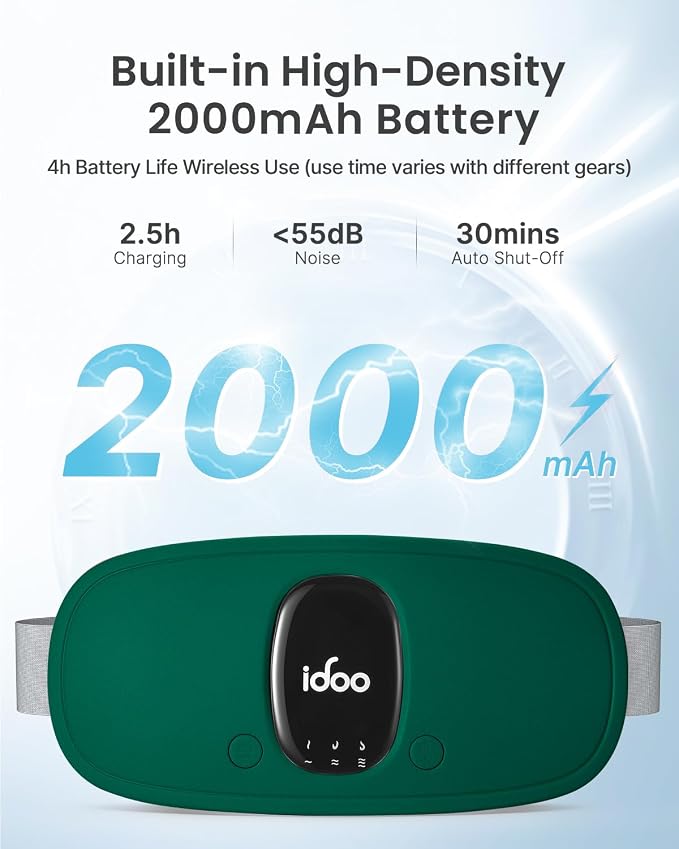 iDOO Travel Heating Pad, FSA Eligible Item, Portable Heating Pad - Image 6