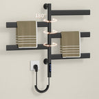 Smart Rotating Heated Towel Rack - Image 9
