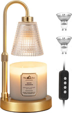 Big Gold Candle Warmer Lamp - Image 8
