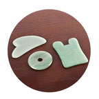 Gua Sha Facials Tools for Nose Massage Tools Board Natural Jade Stone for SPA - Image 8