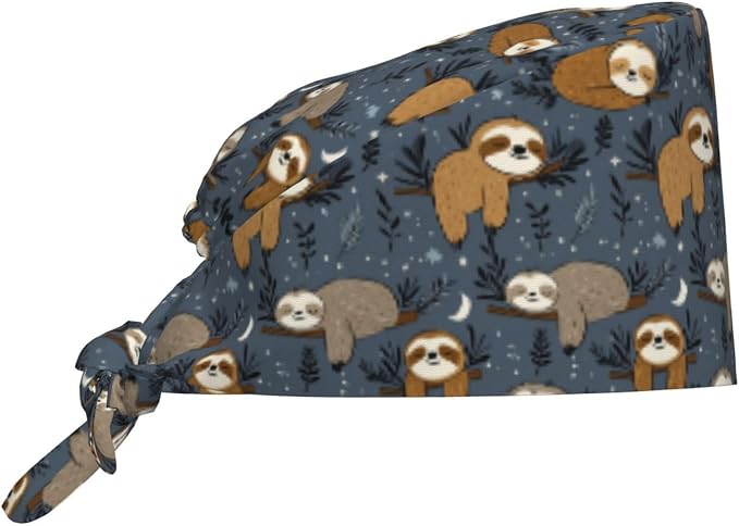 Alligator Ice Cream Working Cap, Scrub Cap by Unknown