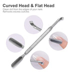 6Pcs Cuticle Clipper with Cuticle Pusher Set, Professional Stainless Steel Dead - Image 6
