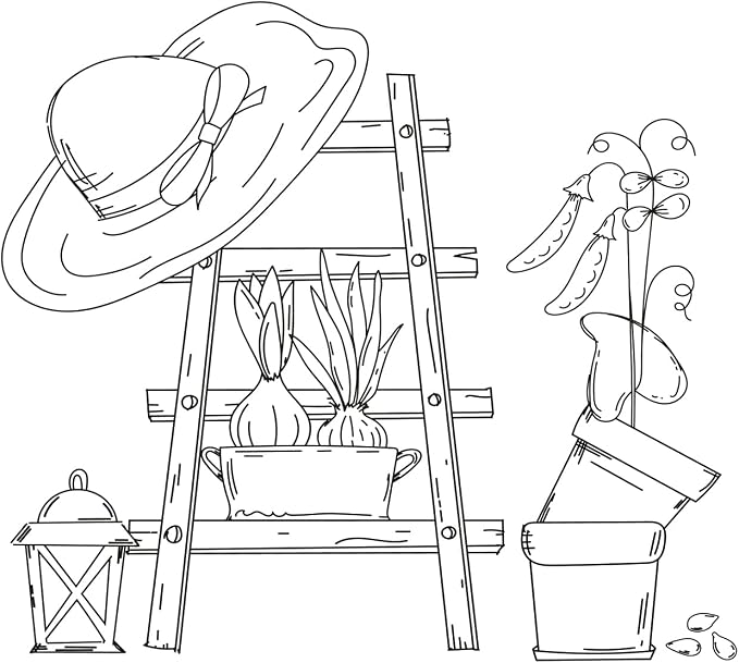 Jekohor Spring Theme Adult Coloring Book - Image 3