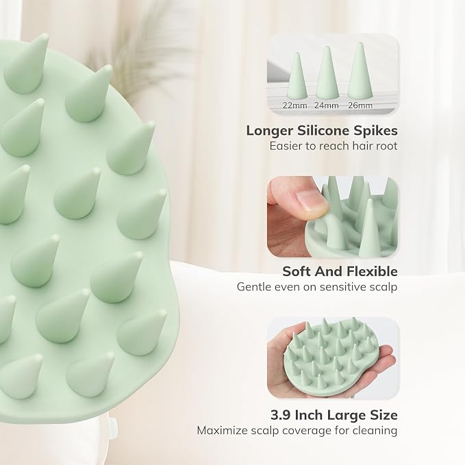 Sndyi Silicone Scalp Massager Hair Growth, Scalp Scrubber - Image 4