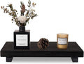 zoocatia Small Wood Tray Pedestal Stand Farmhouse Bathroom Decor Decorative by zoocatia