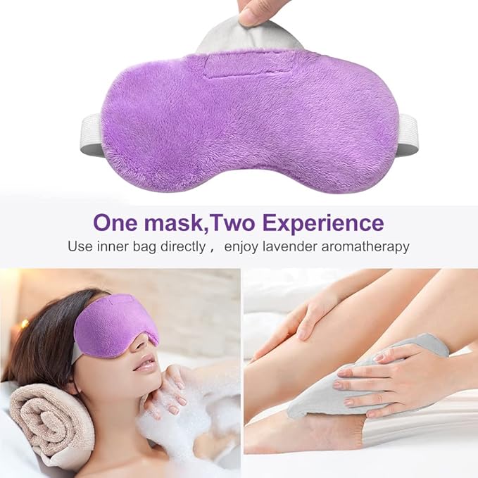 Umisleep Lavender Eye Mask, Aromatherapy Weighted Sleep Mask - Image 5