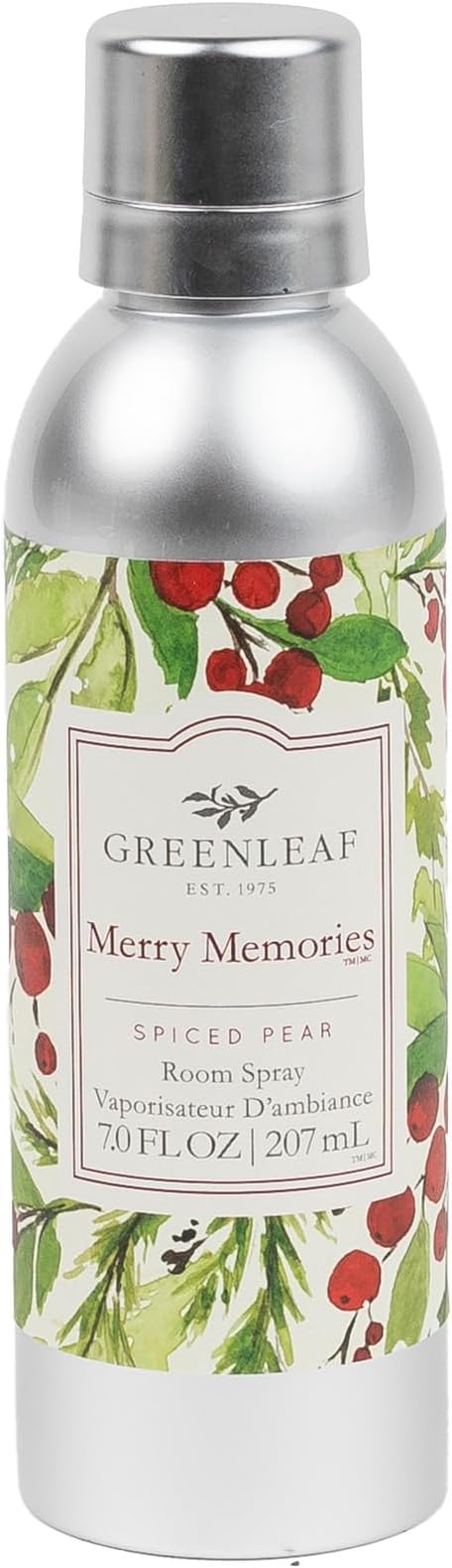 Greenleaf Gifts Merry Memories Holiday Scented Room Air Freshener Spray | by GreenleafGifts