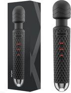bed geek Handheld Cordless Personal Wand Massager – Waterproof, USB Rechargeable by bedgeek
