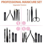 Manicure Set, Pedicure Kit, Nail Clippers, 16 in 1 Professional Grooming Kit - Image 2