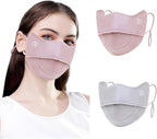 2Pcs UV Face Mask, Sun Masks for Women, Cooling Breathable Face Cover for by Unknown