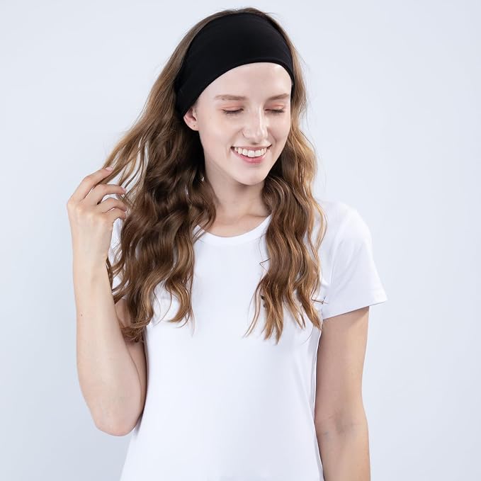 RITOPER Wide Headbands for Women Non Slip, Workout Yoga Running Womens Headband - Image 2