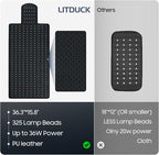 LITDUCK Body Red Light Therapy Mat, Eligible Red Light Therapy Blanket - Image 3