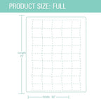 100% Cotton Full Mattress Pad/Blanket, Also can be Used as Cover by ShieldLife - Image 2