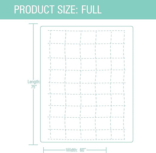 100% Cotton Full Mattress Pad/Blanket, Also can be Used as Cover by ShieldLife - Image 2