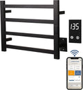 Topdattion Smart Wireless Electric Towel Warmer | Blade Thin 4 Bar Design | by Topdattion