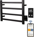 Topdattion Smart Wireless Electric Towel Warmer | Blade Thin 4 Bar Design | by Topdattion