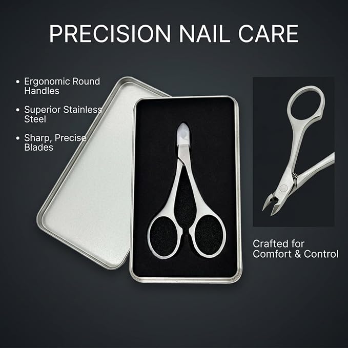 Cuticle Trimmer Nipper, Stainless Steel Cuticle Clipper - Image 3
