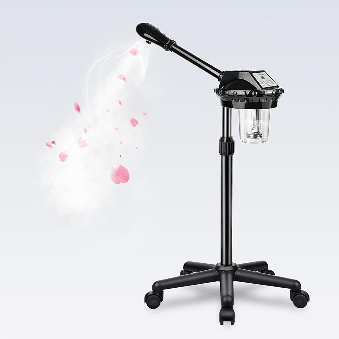 Professional Face Steamer, Adjustable Height and Angle, Facial Steamer Clean - Image 8
