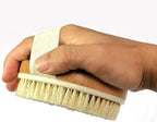 Dry Body Brush, Natural Bristle Bath Brush, Lymphatic Drainage, Stimulate Blood - Image 5